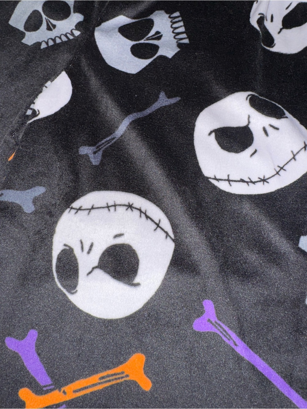 Disney’s The Nightmare Before Christmas Kids Pajama Set Jack Skellington Size 6 - Picture 3 of 5